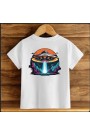 Çoçuk  Oversize UNİSEX Baskili T-shirt